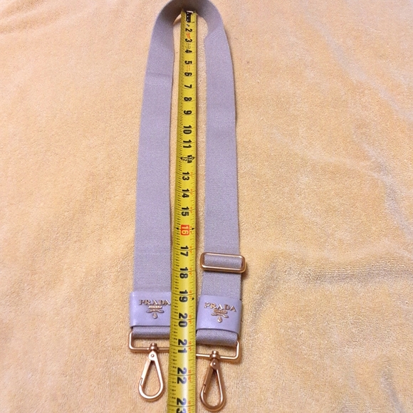 Prada crossbody shoulder straps replacement Unisex Saffino leather - Picture 12 of 12